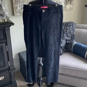 Lilly Pulitzer lace like pants 8